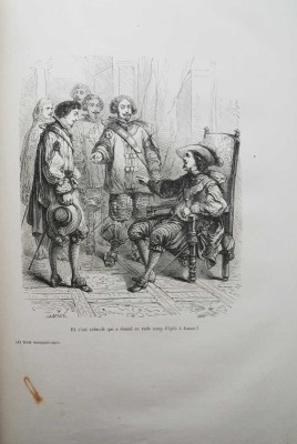 [Дюма А. Три мушкетера / Ил. Ж.А. Босе, Ф. Филиппо и др. Ч. 1-2]. Paris: Chez Marescq et Cie, 1852